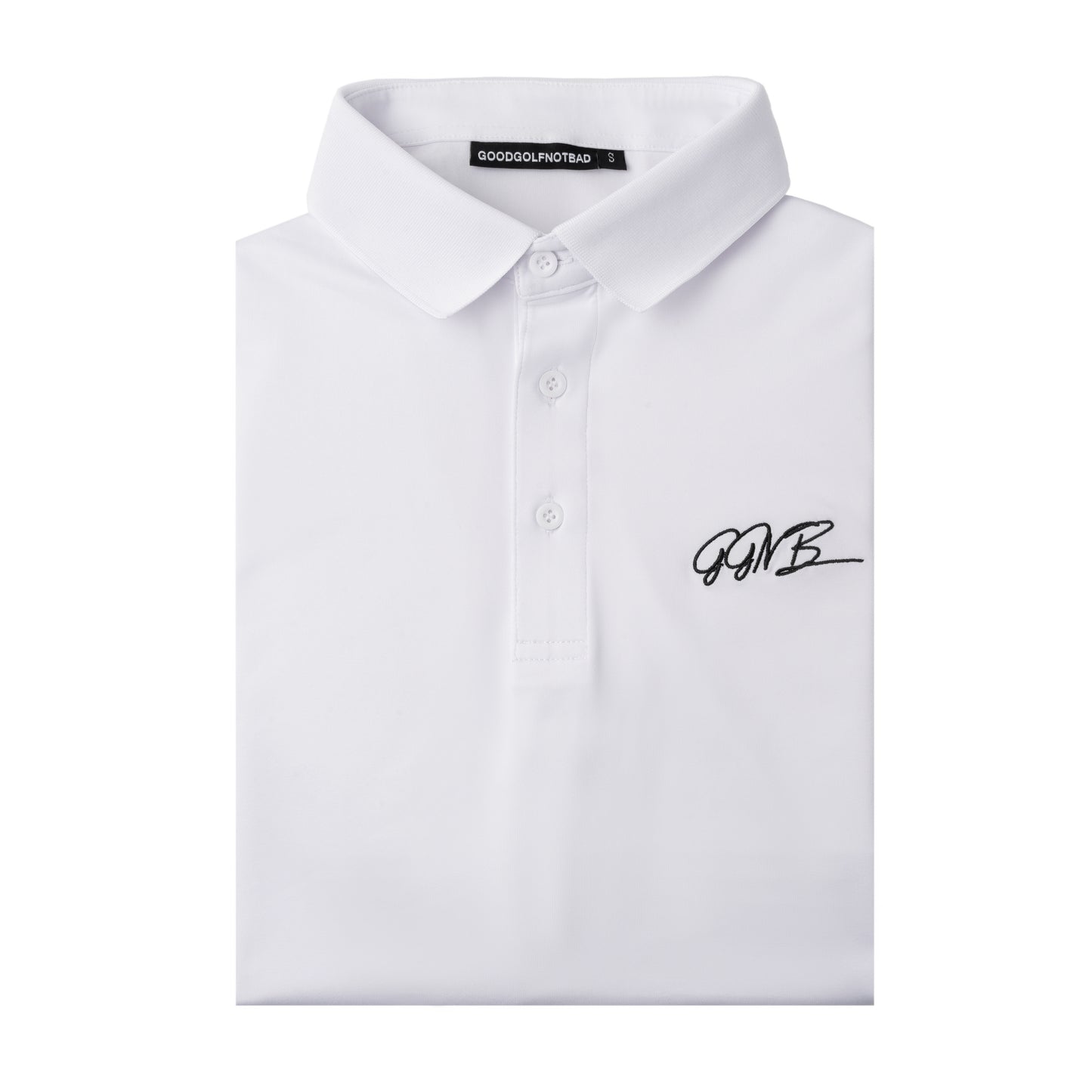 The White Golf Polo