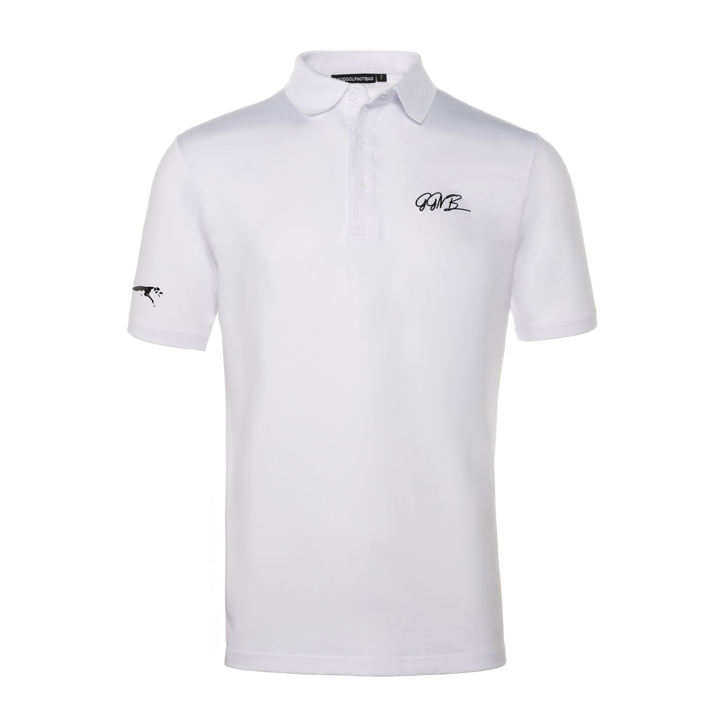 The White Golf Polo