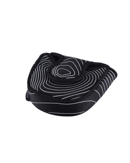 Putter Head Cover – Black Topo