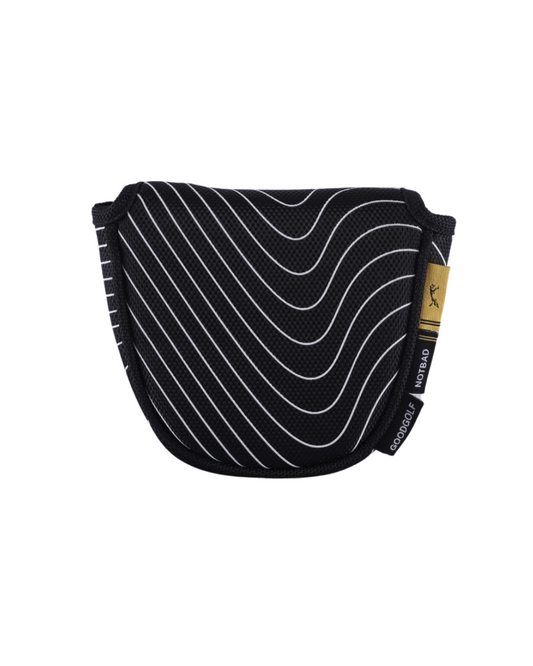 Putter Head Cover – Black Topo