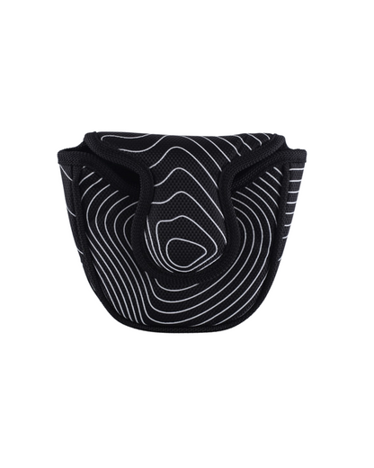 Putter Head Cover – Black Topo