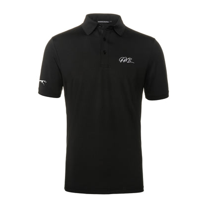 The Black Golf Polo