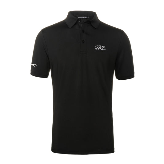 The Black Golf Polo
