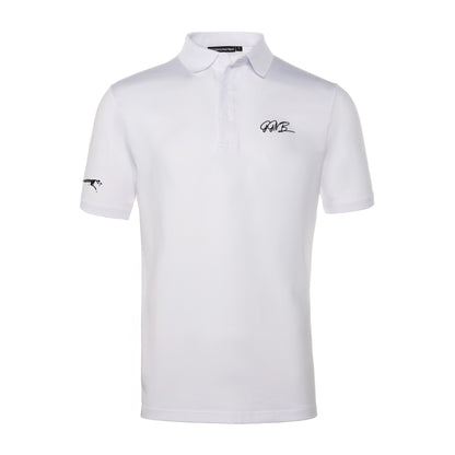 The White Golf Polo