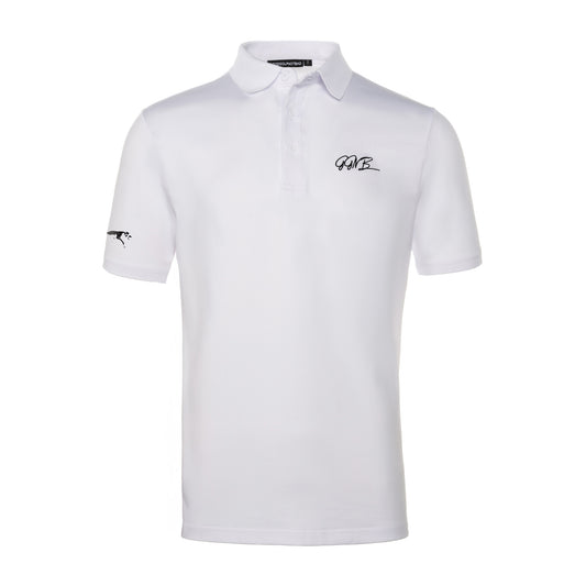 The White Golf Polo